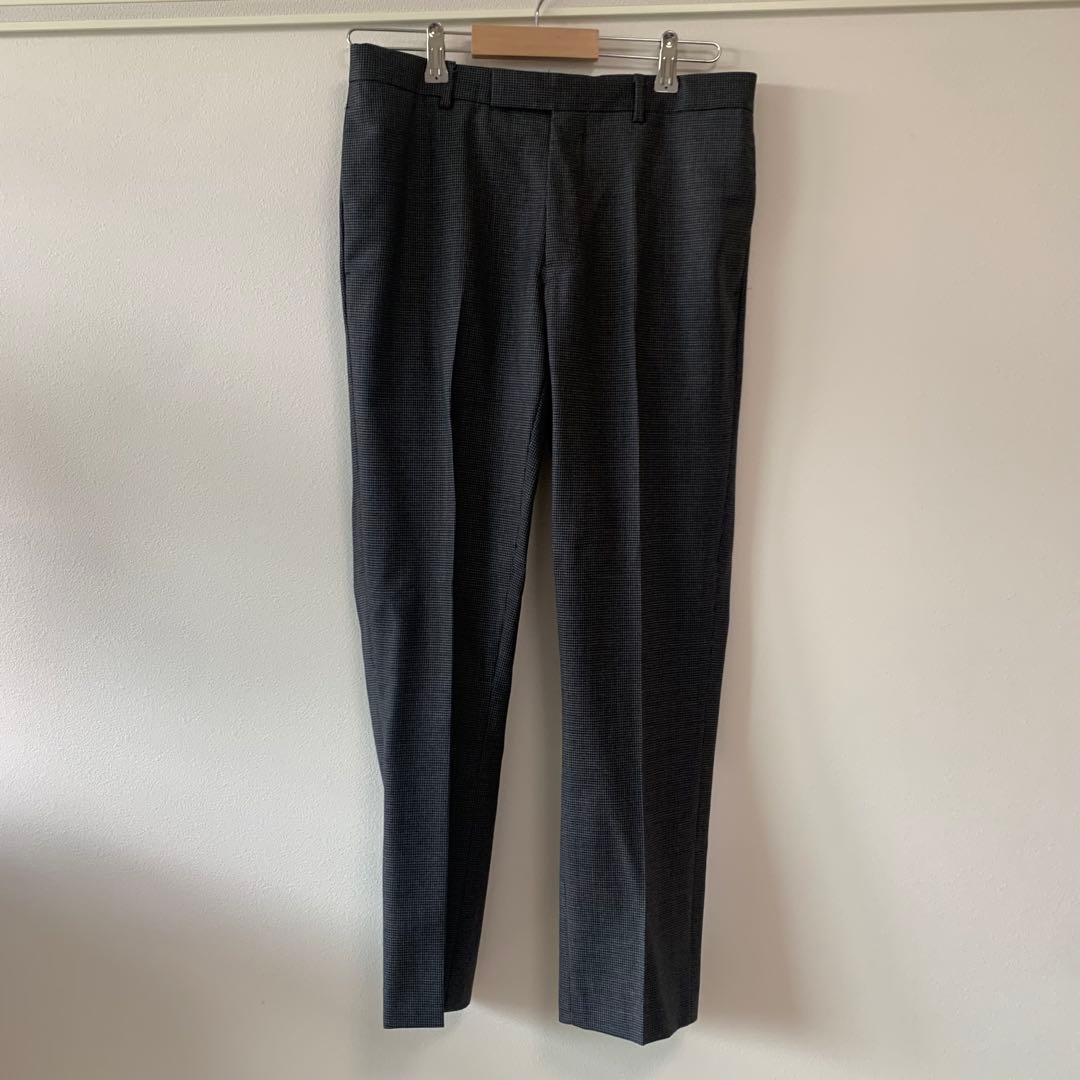 Dior homme ダークグレーHoundstoothセットアップ　スーツ