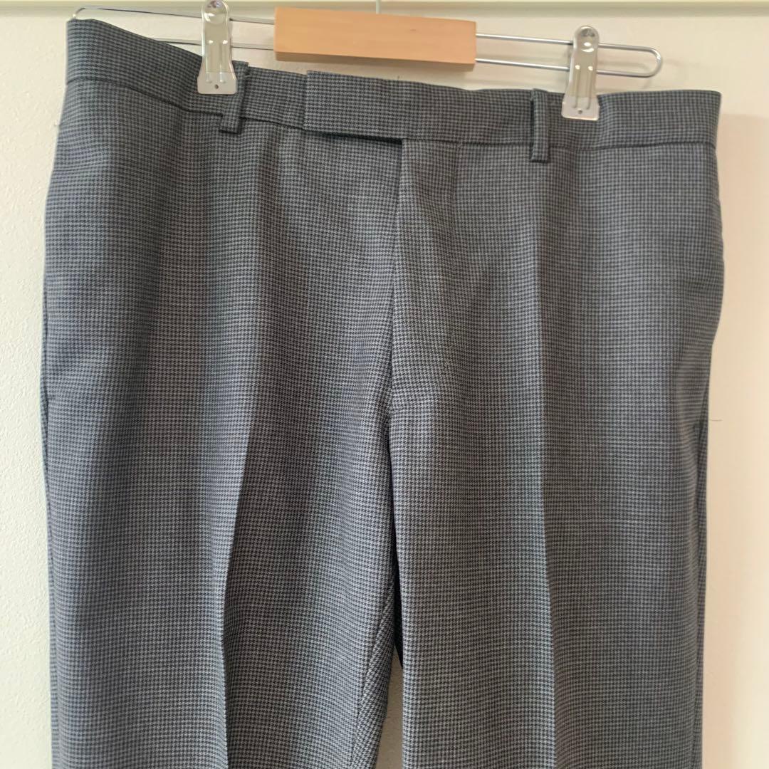 Dior homme ダークグレーHoundstoothセットアップ　スーツ