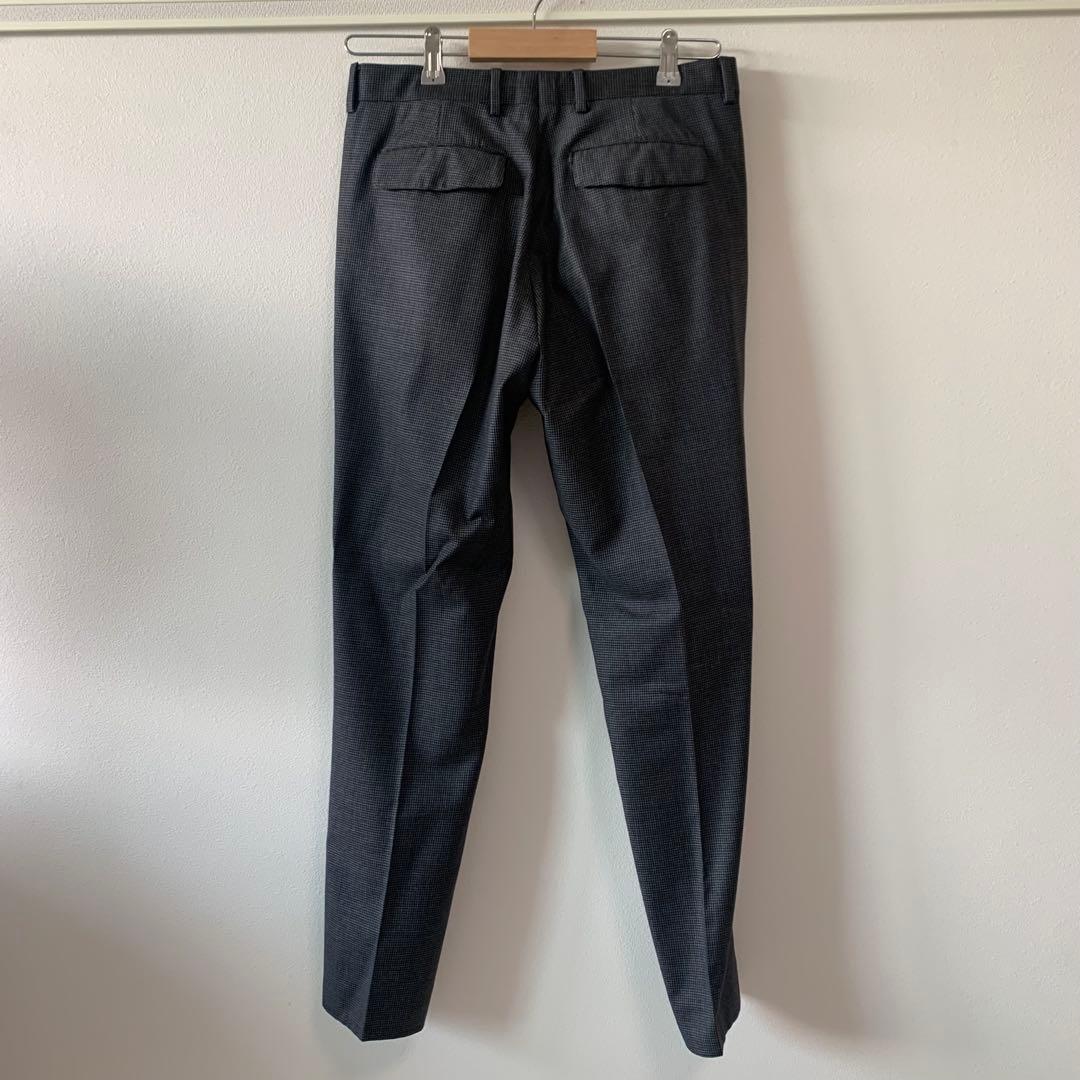 Dior homme ダークグレーHoundstoothセットアップ　スーツ