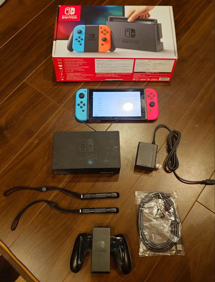 Nintendo Switch ネオンブルー/ネオンレッド ジャンク扱い