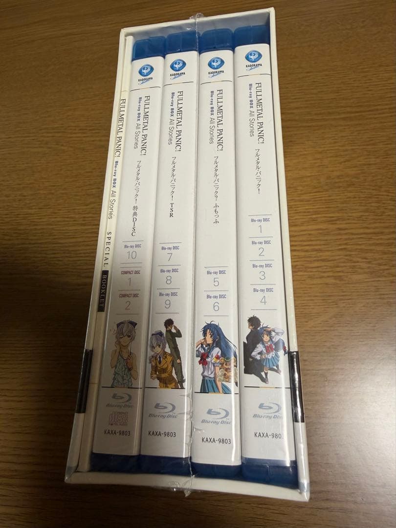フルメタル・パニック! Blu-ray BOX All Stories〈10枚…