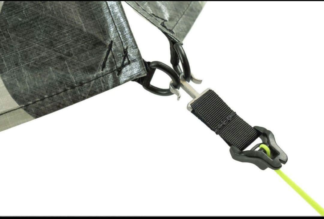 Zpacks｜Hexamid Pocket Tarp w/ Doors 白