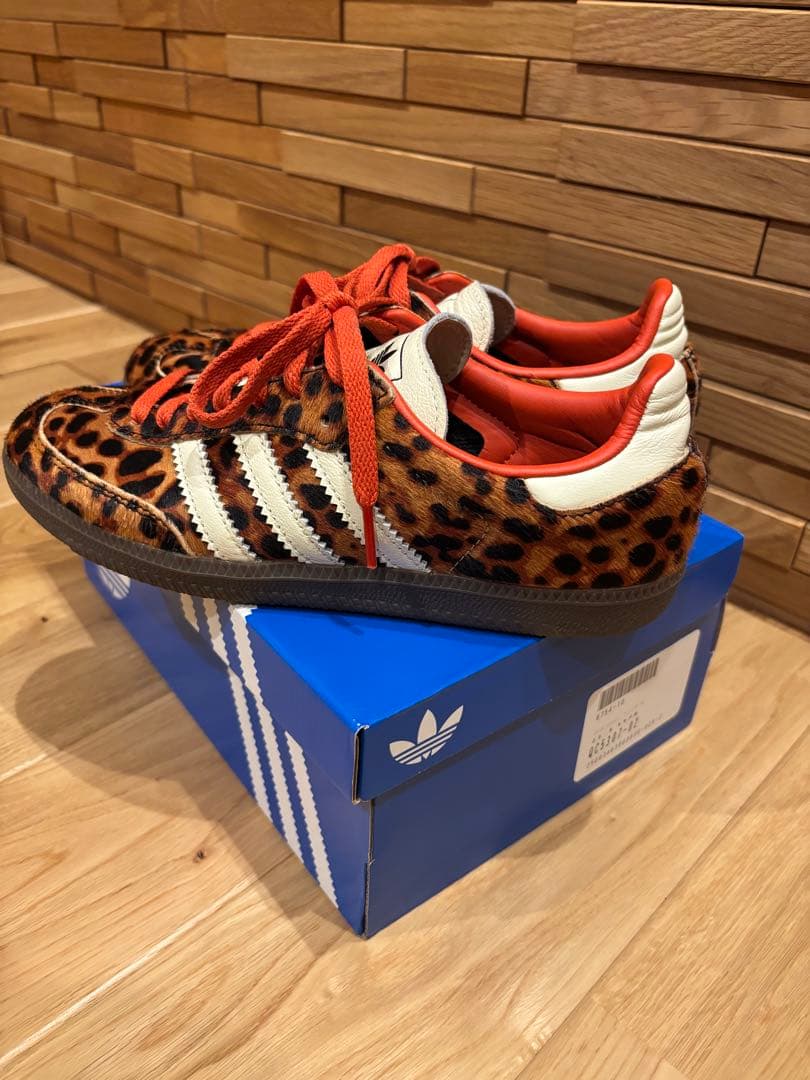 adidas SAMBA OG W レオパード柄 ヒョウ柄　23.5cm