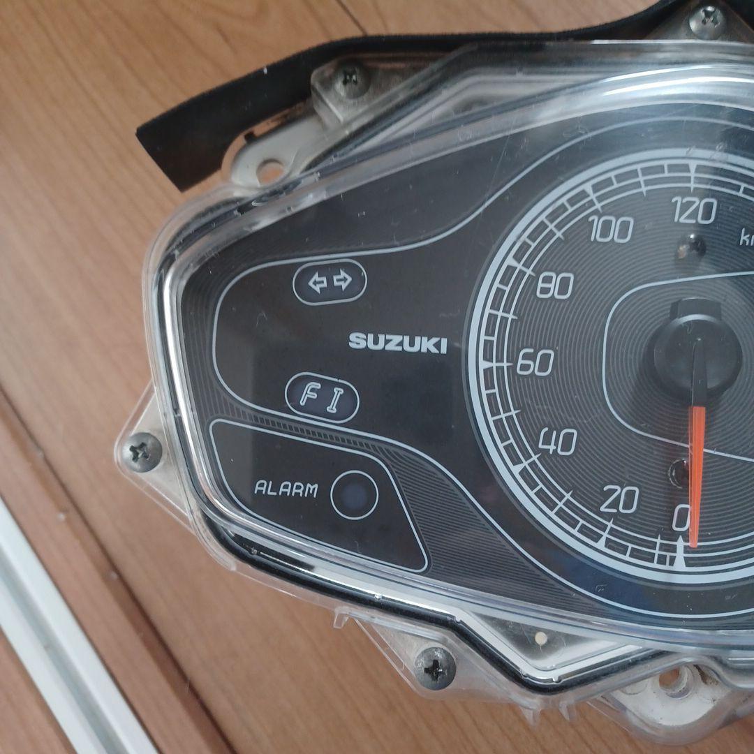 SUZUKI アドレスV125Sスピードメーター(液晶焼け)