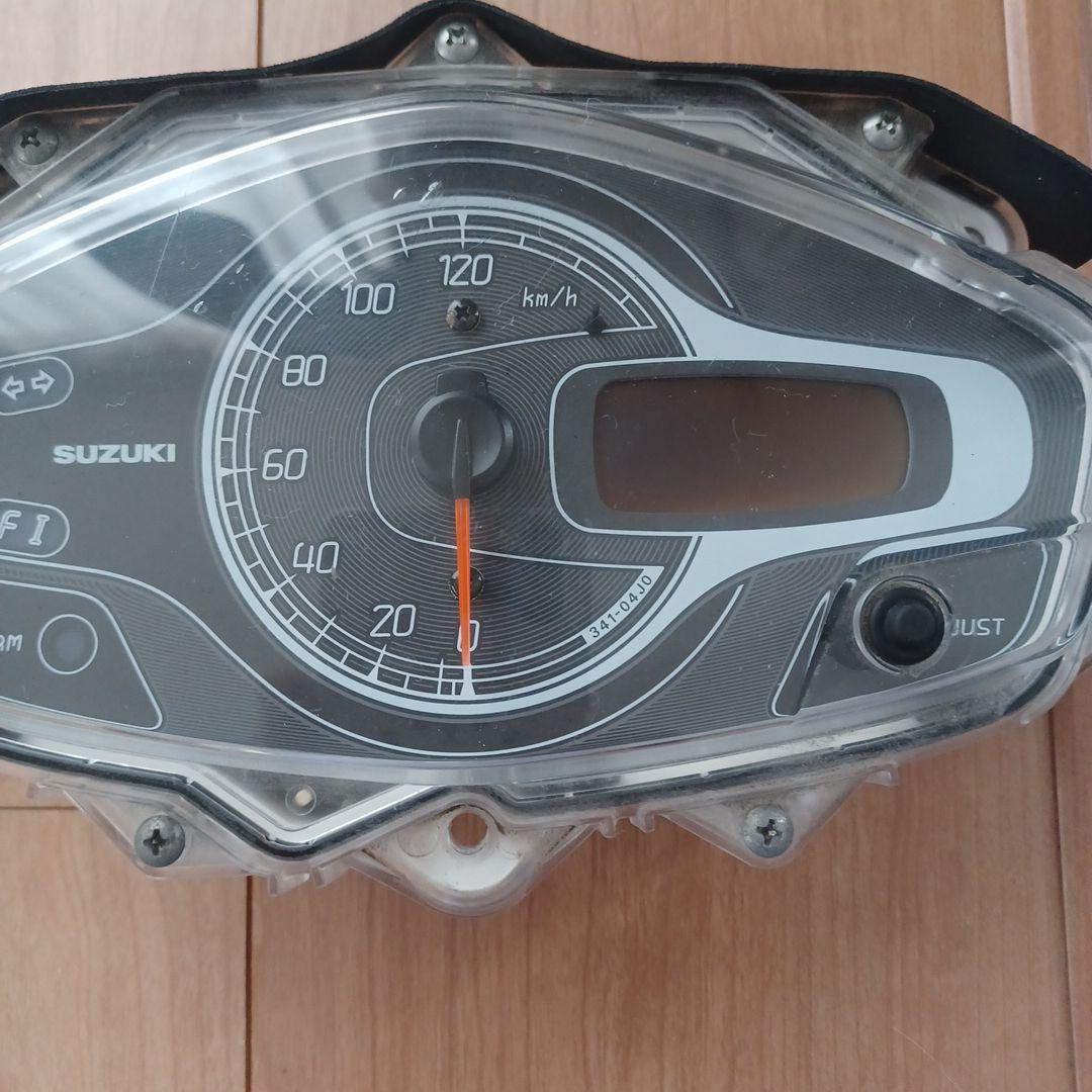 SUZUKI アドレスV125Sスピードメーター(液晶焼け)