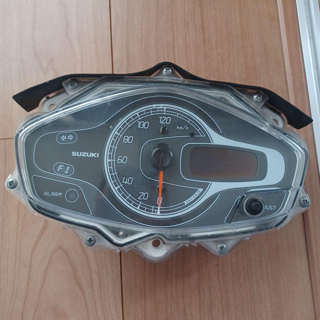 SUZUKI アドレスV125Sスピードメーター(液晶焼け)