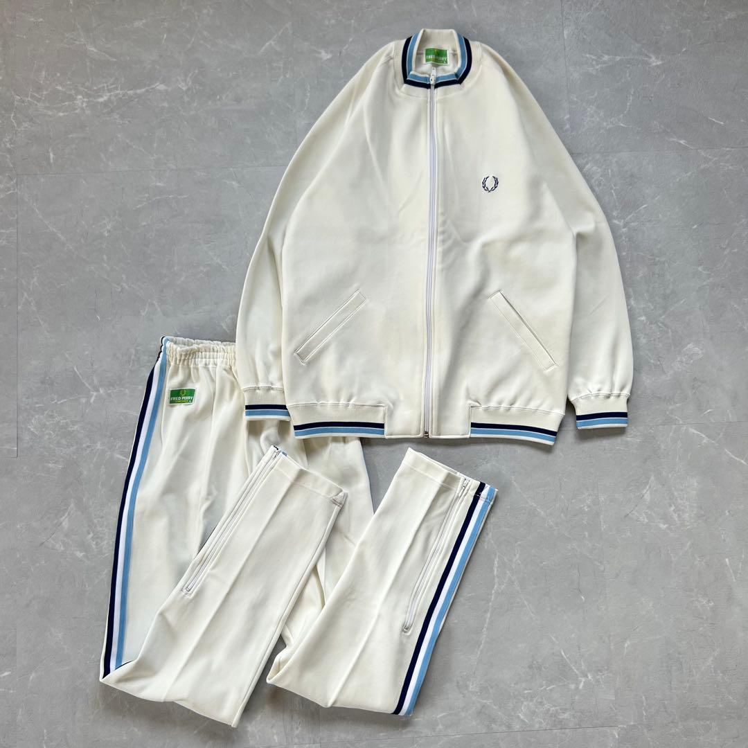 90s FRED PERRY セットアップ 上下 ジャージ トラックジャケット