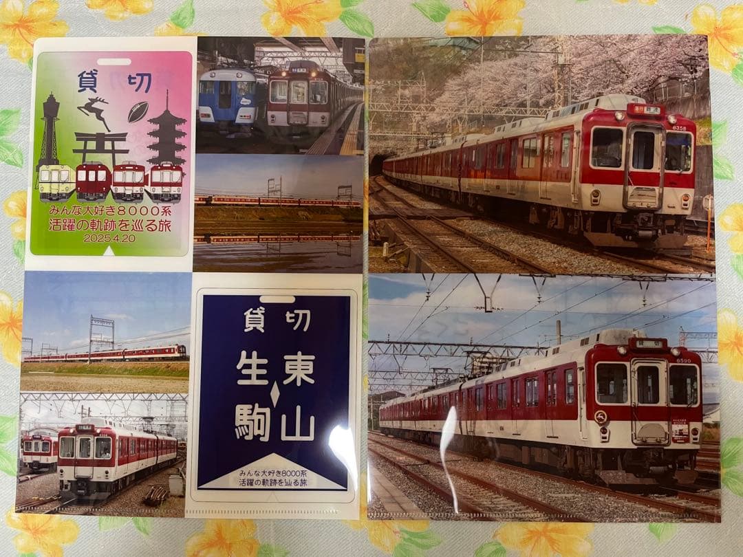 ユ*メ様 【近鉄】みんな大好き8000系活躍の軌跡を辿る旅ツアーグッズ