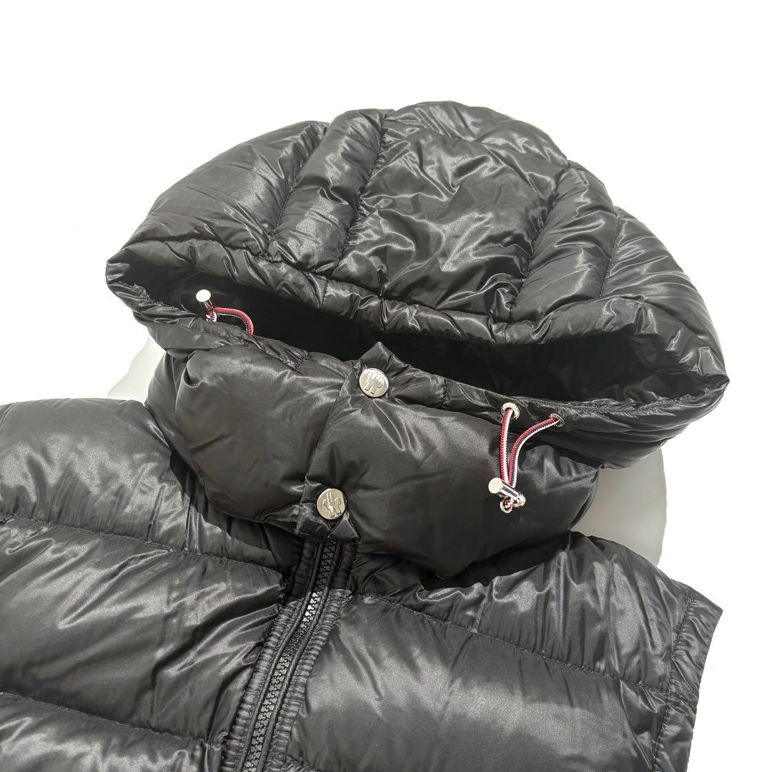 【未使用級】MONCLER ダウンベスト フーディー GERS ブラック 3