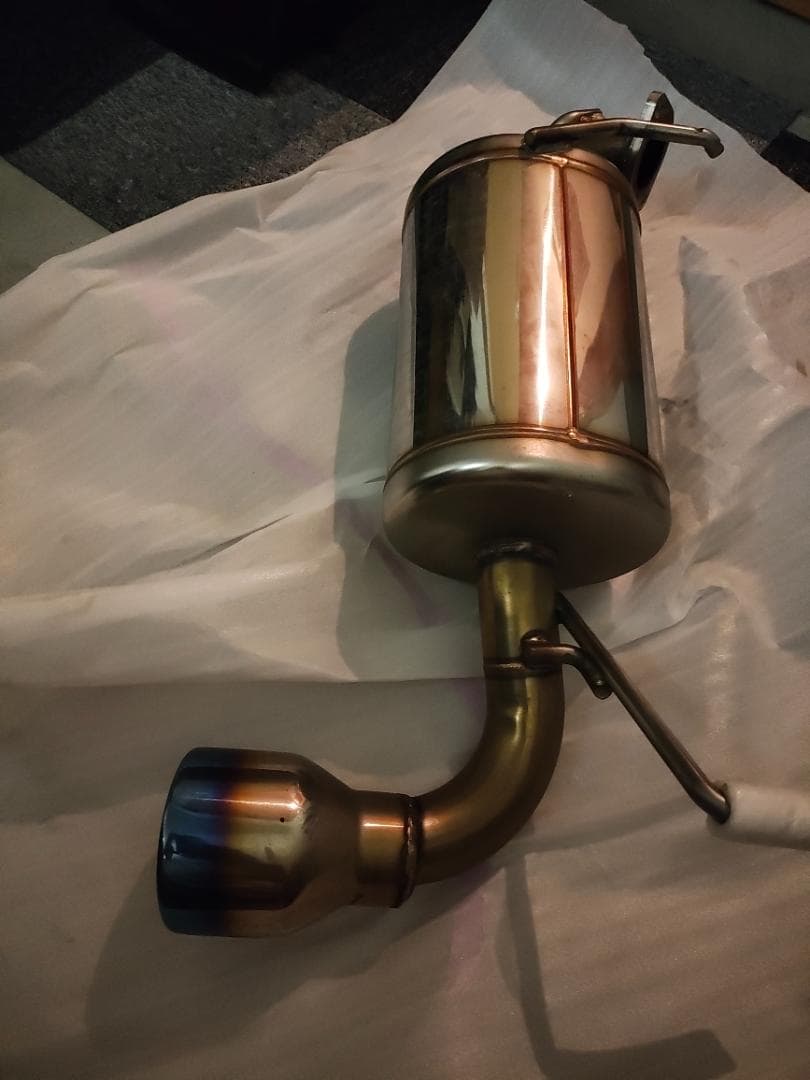 BATTLEZ マフラー ZS TC チタンカラーテール ジムニー JB74系