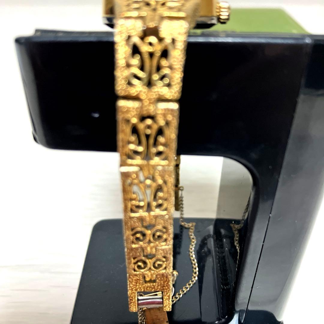 ホ*》様 アンティーク腕時計　RADO レディース　ブレスレット　手巻き　金色