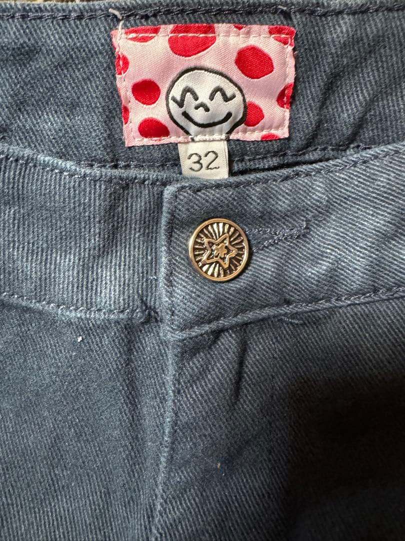 starteam スターチーム double knee デニム ネイビー 32