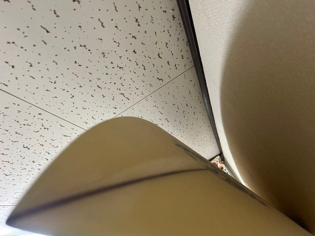 HALF MOON サーフボード ツインフィン系 クラシックデザイン【状態良好】