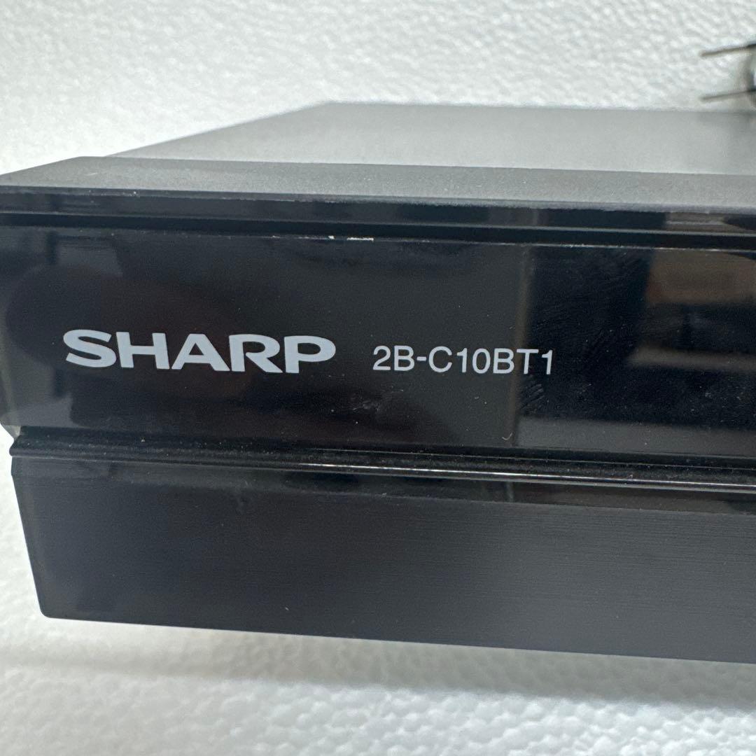 SHARP 2B-C10BT1 ブラックブルーレイプレーヤー