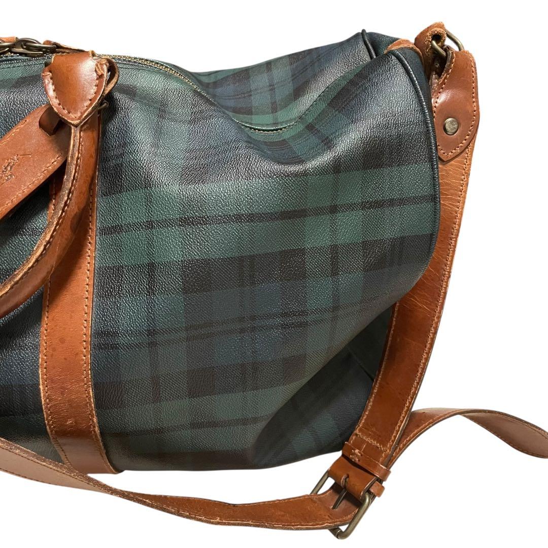 Ralph Lauren ポロラルフローレン ボストンバック ブラックウォッチ