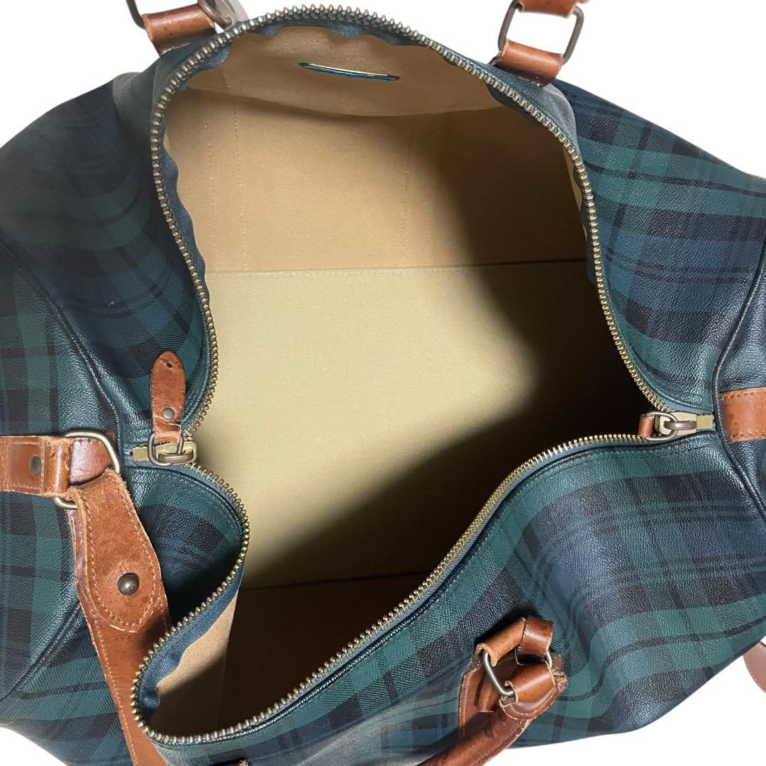 Ralph Lauren ポロラルフローレン ボストンバック ブラックウォッチ