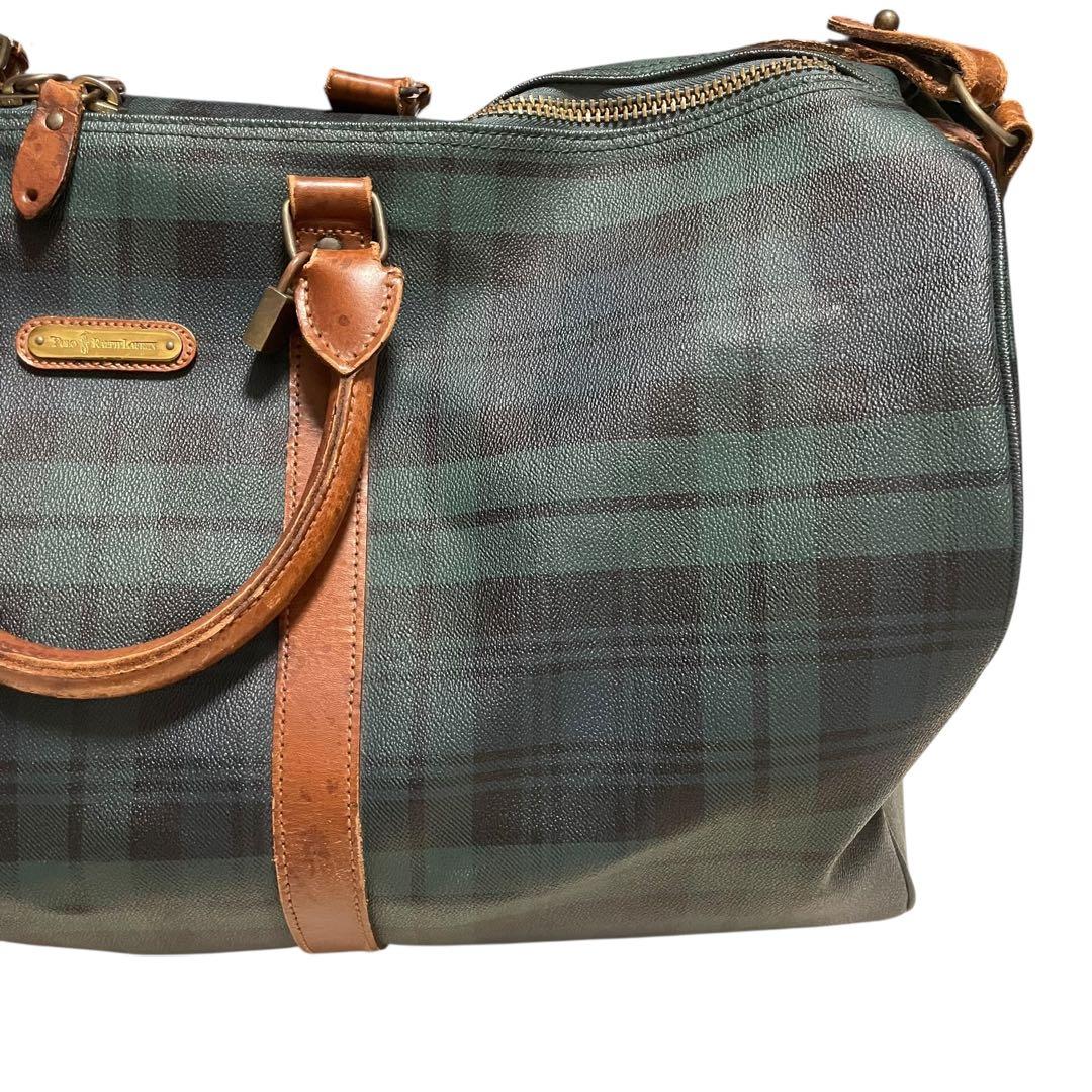 Ralph Lauren ポロラルフローレン ボストンバック ブラックウォッチ