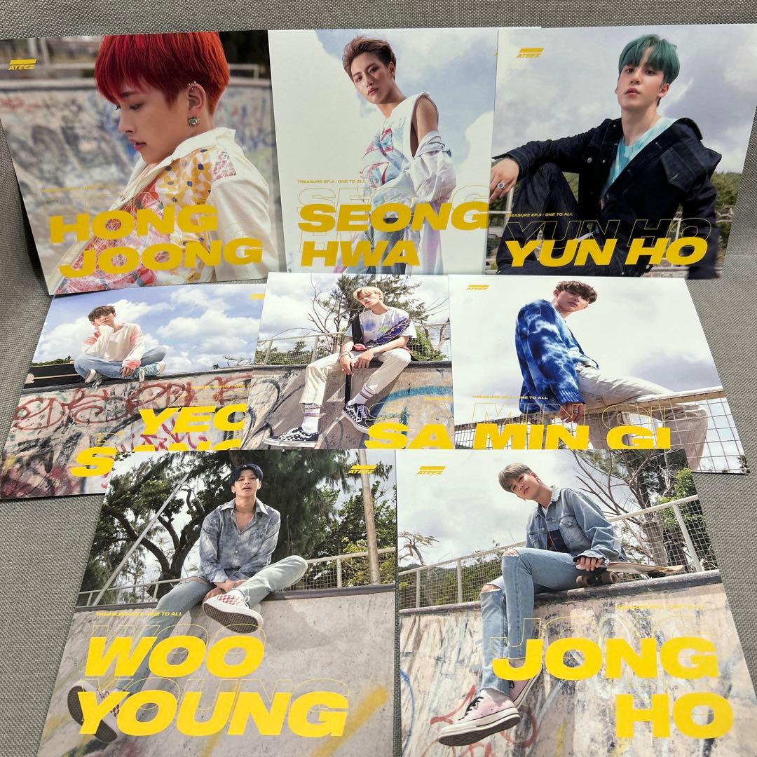 ATEEZ TREASURE EP.3 One To All ユノ トレカ