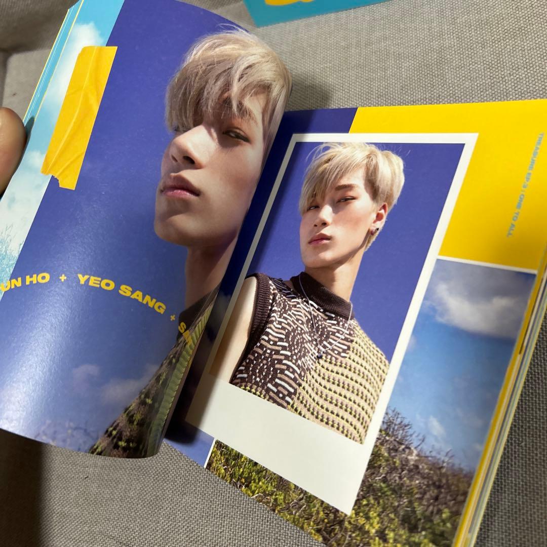 ATEEZ TREASURE EP.3 One To All ユノ トレカ