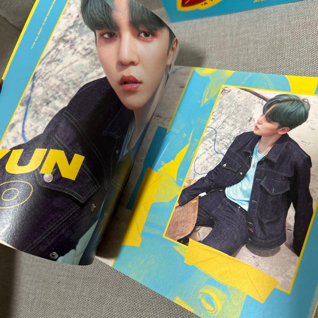 ATEEZ TREASURE EP.3 One To All ユノ トレカ