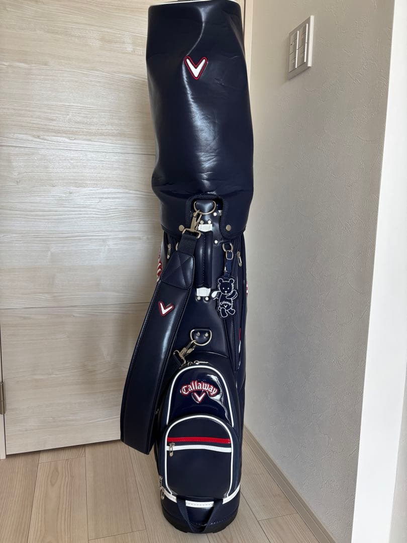Callaway ゴルフバッグ ネイビー　希少　レディース　メンズ　軽量