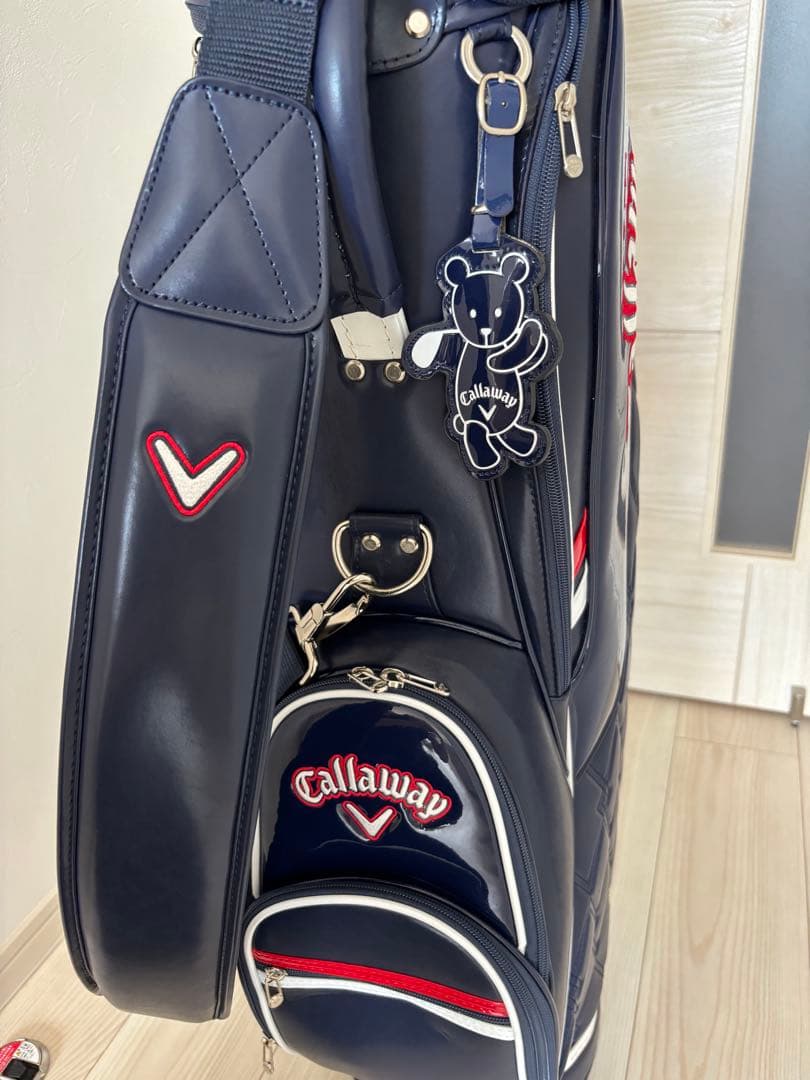 Callaway ゴルフバッグ ネイビー　希少　レディース　メンズ　軽量
