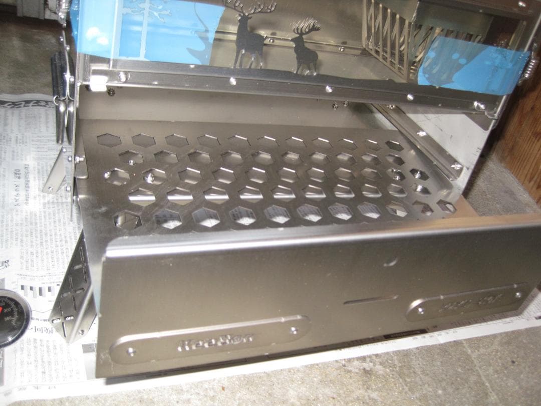 オーブン付きペレットストーブ 自動供給システム6時間燃焼