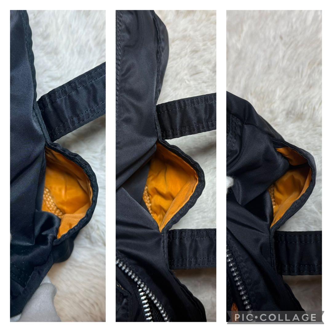 美品　PORTER　ポーター　タンカー　ミニボストンバッグ　Lサイズ　ブラック