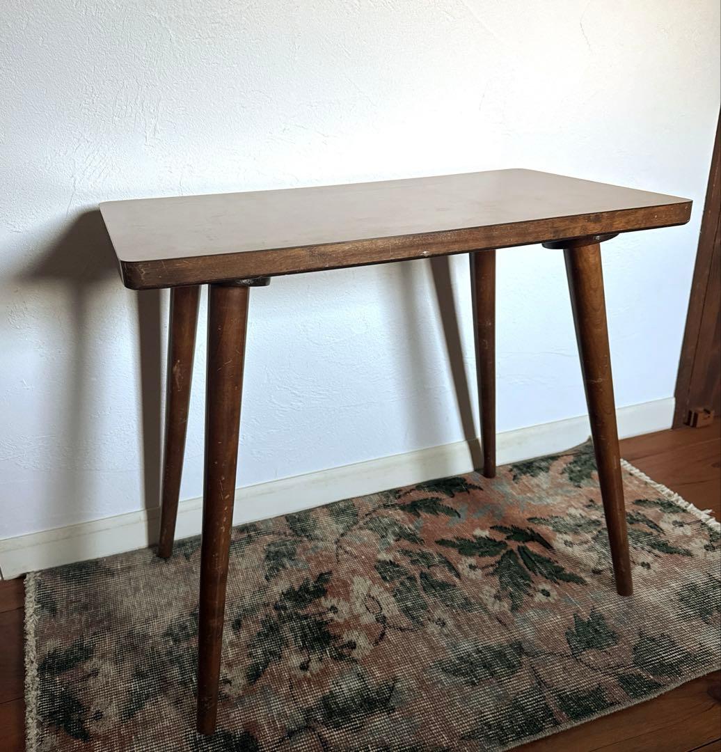 イギリスアンティーク　コーヒーテーブル　木製サイドテーブル　イギリスヴィンテージ