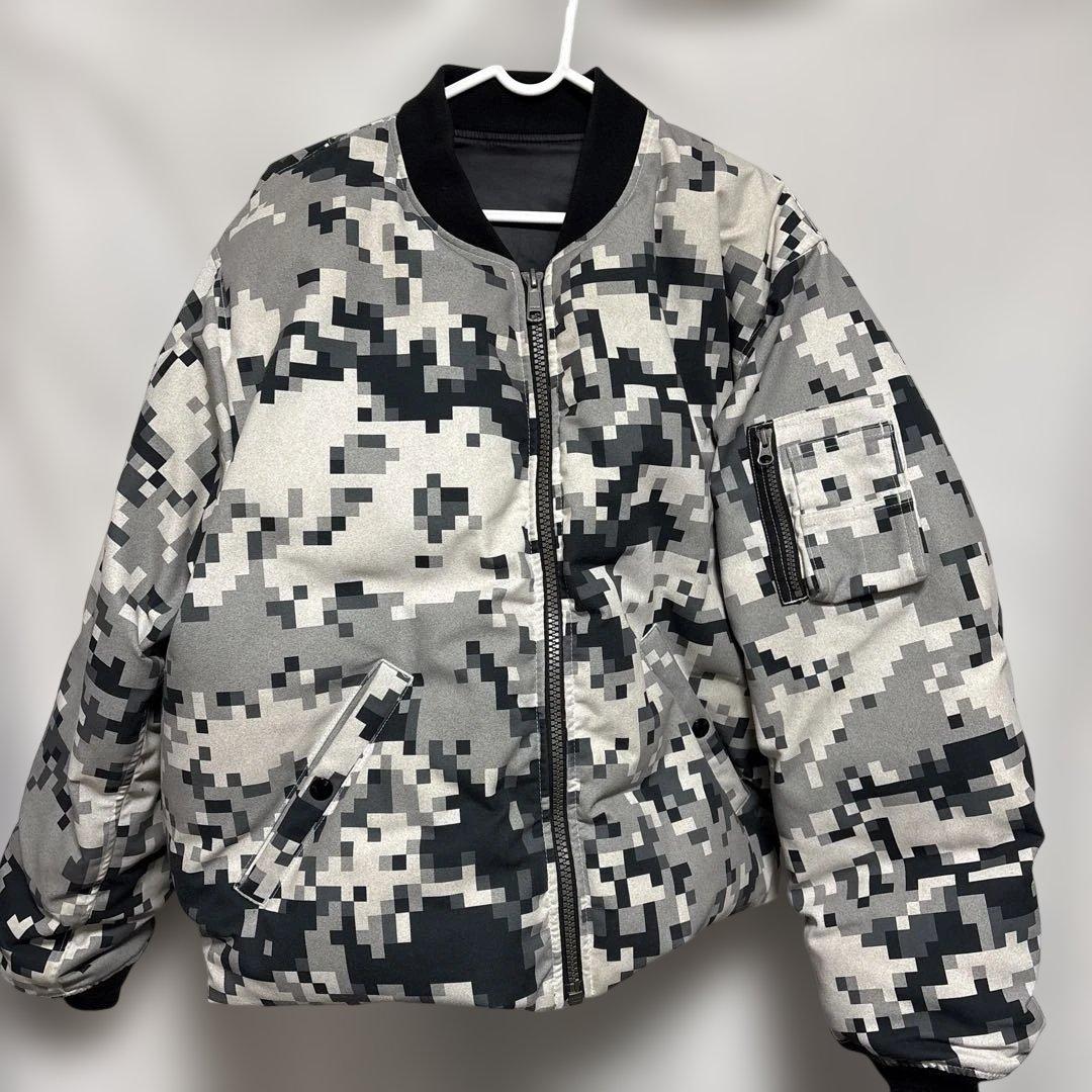 BEAMS リバーシブル ダウン フライトジャケット