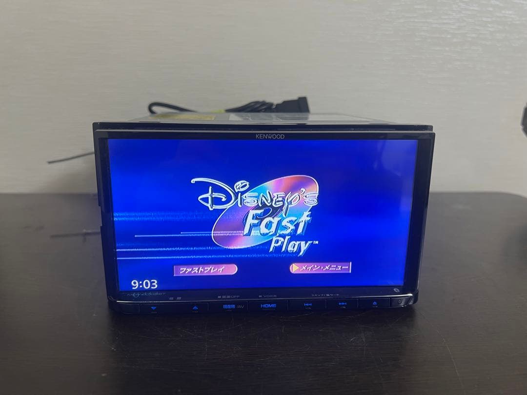 ケンウッド カーナビ MDV-D706BT 地図データ2018年式 動作確認済！