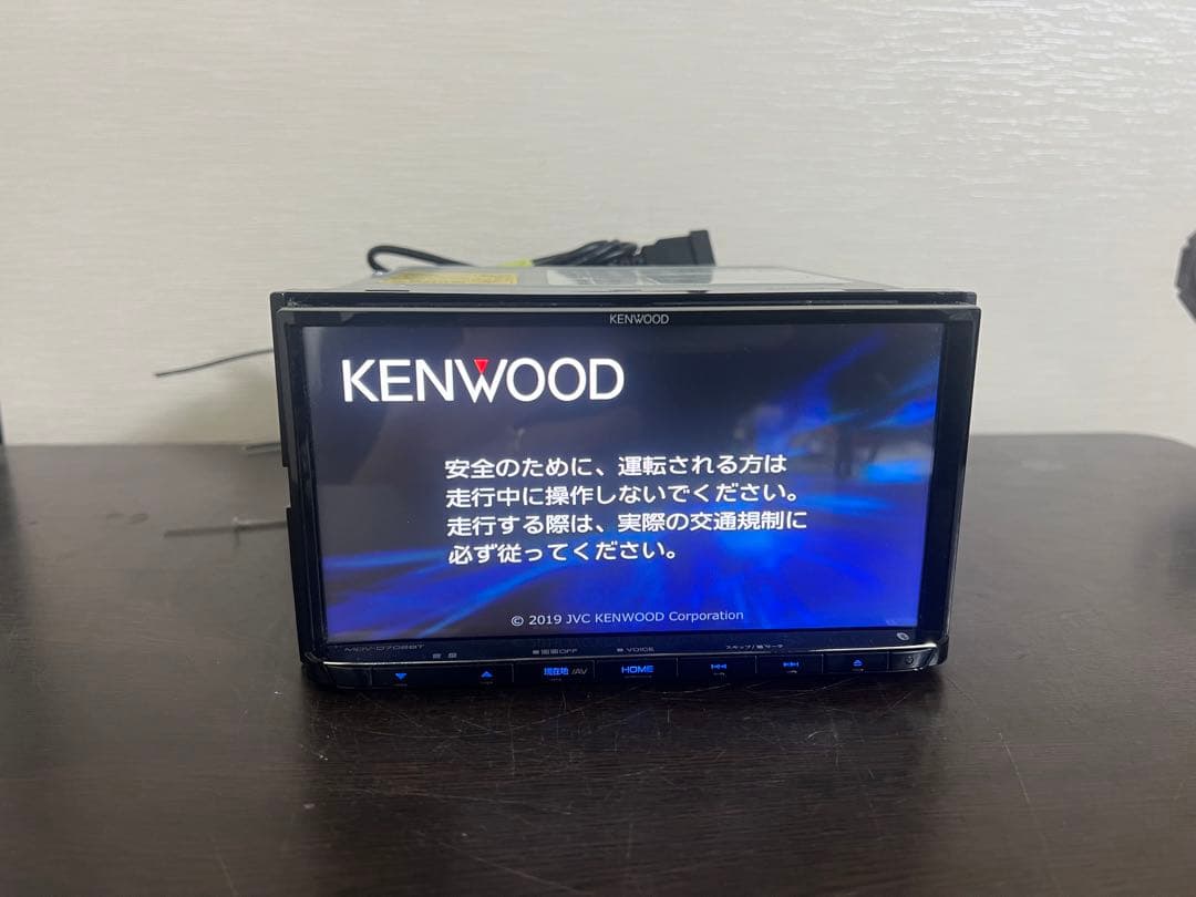 ケンウッド カーナビ MDV-D706BT 地図データ2018年式 動作確認済！