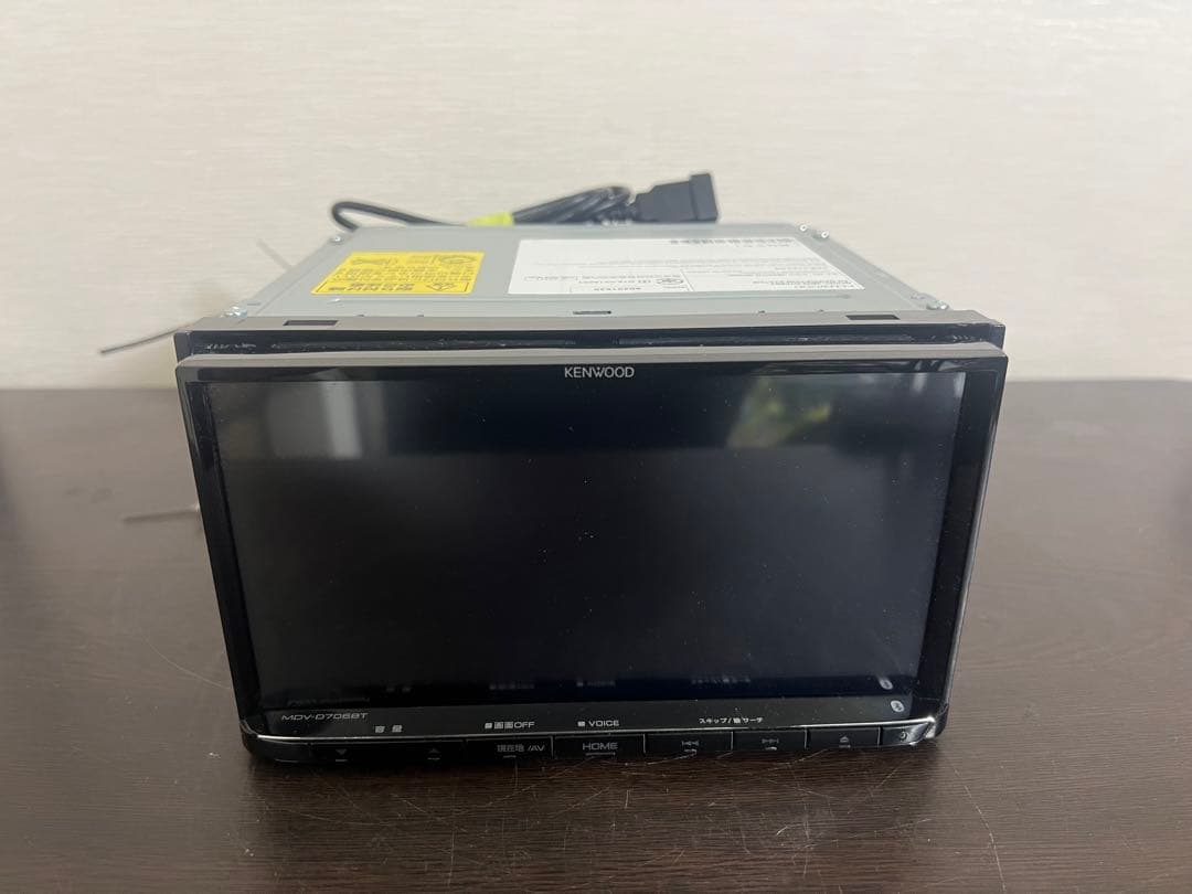 ケンウッド カーナビ MDV-D706BT 地図データ2018年式 動作確認済！