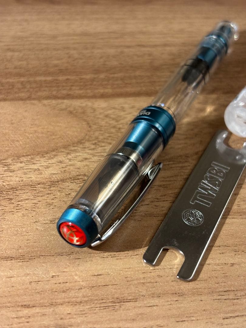 【専用工具付】TWSBI ダイヤモンド 580 ALR プルシアンブルー 字幅M