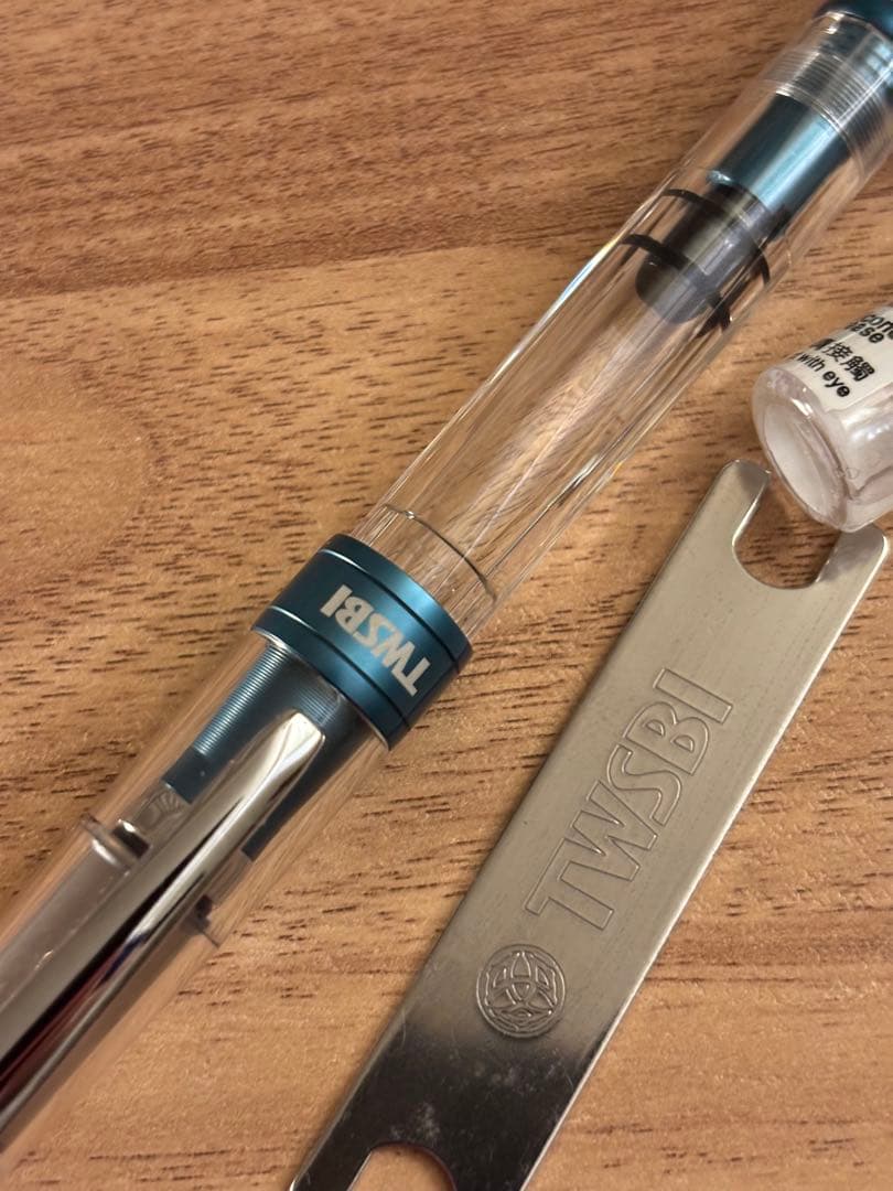 【専用工具付】TWSBI ダイヤモンド 580 ALR プルシアンブルー 字幅M