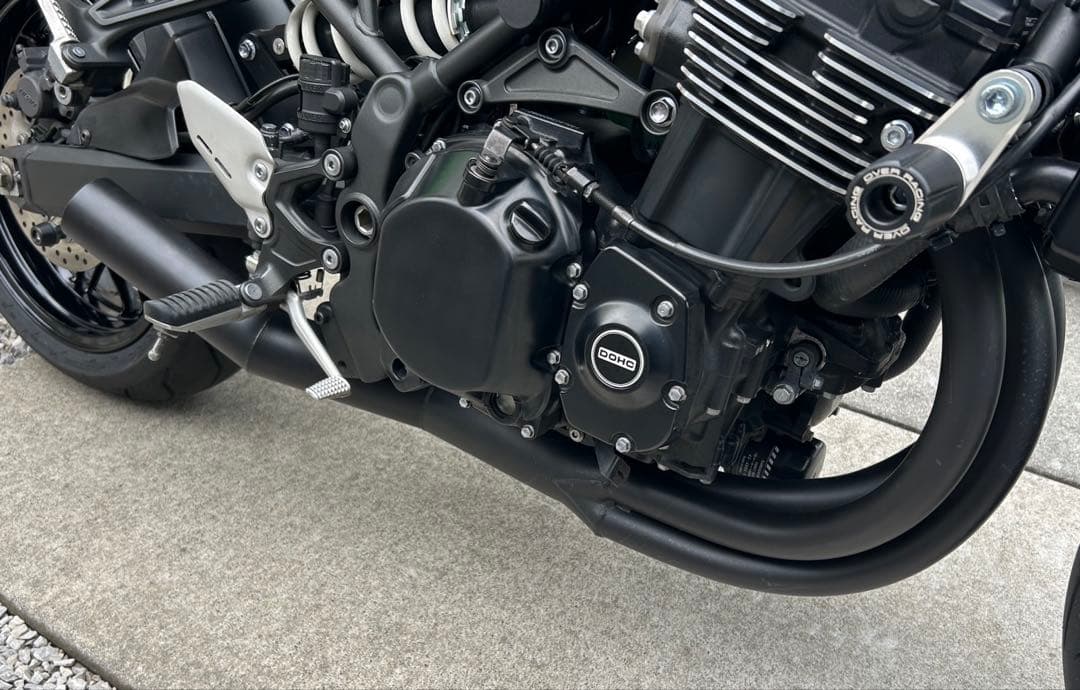 Z900RS CAFE ARCHI PMC 手曲げ　ショート管