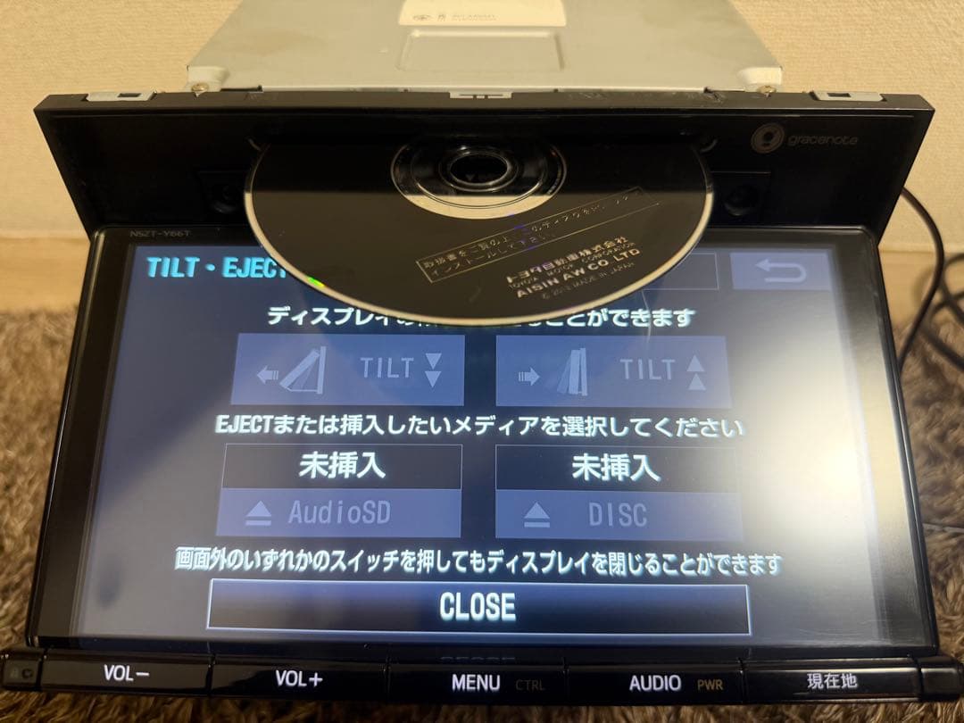 TOYOTA NSZT-Y66T Bluetooth搭載ナビゲーションシステム