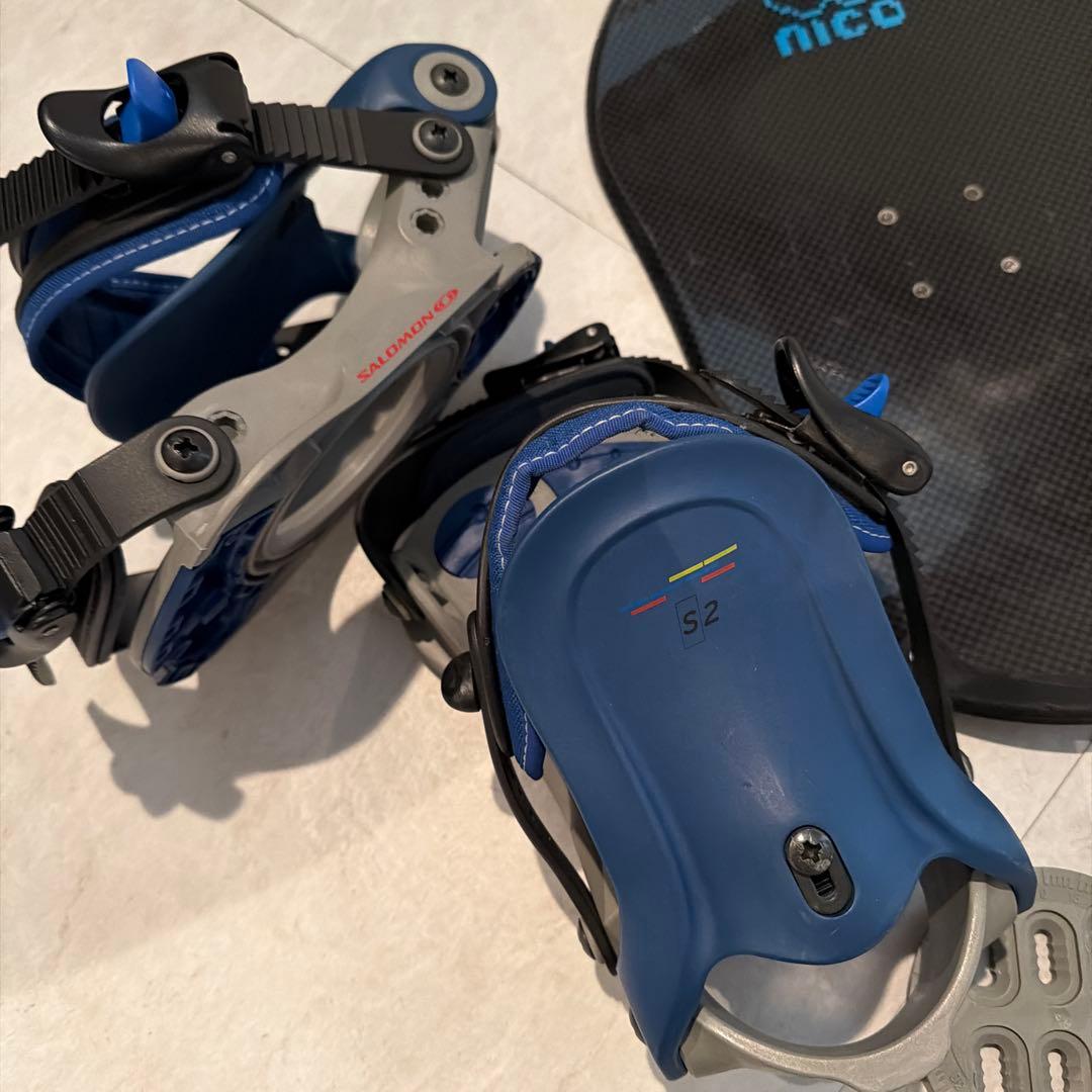 NICO セパレートスノーボード　スノーボード　セパスノ バインディングセット