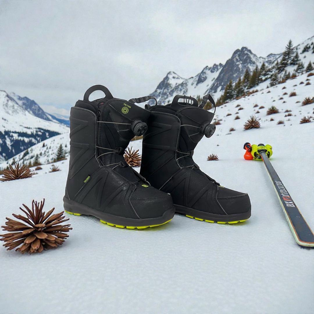 美品Salomon Faction BOA スノーボーツ 26cm 1度のみ使用