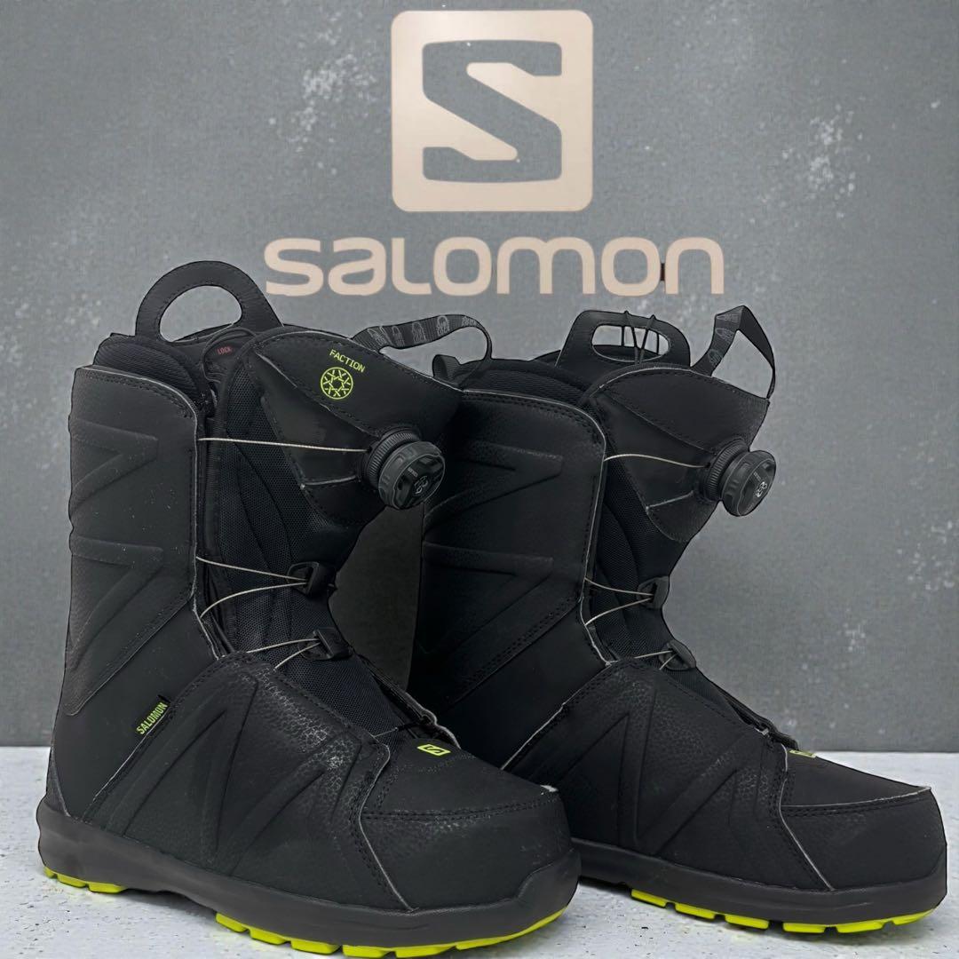 美品Salomon Faction BOA スノーボーツ 26cm 1度のみ使用