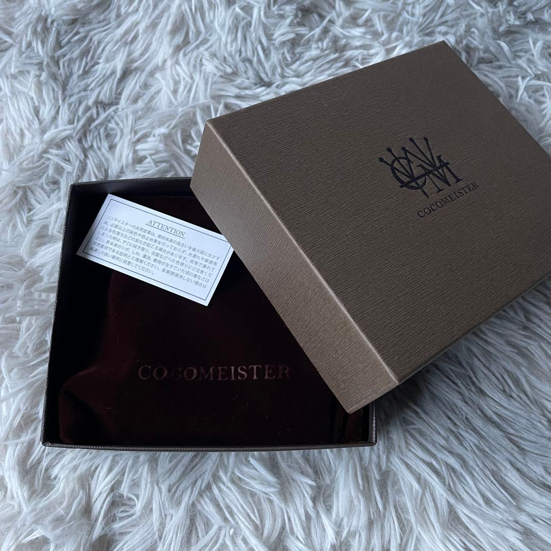 【未使用近い】ココマイスター ナポレオンカーフ 二つ折り財布