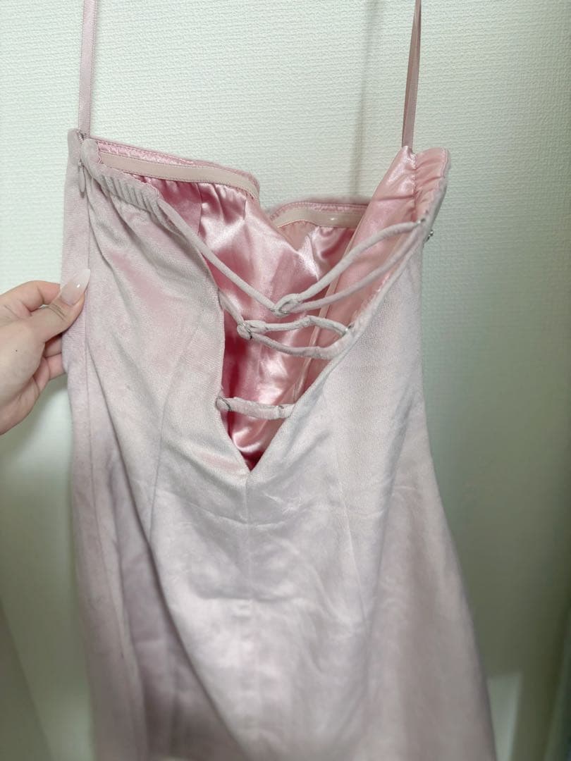 ROBE de FLEURS ロードフルール　Sサイズ　ピンク　ミニドレス