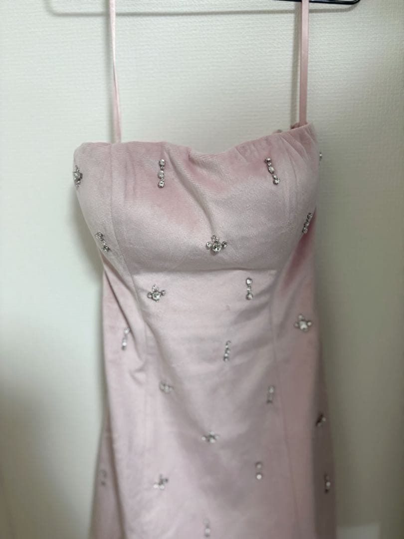 ROBE de FLEURS ロードフルール　Sサイズ　ピンク　ミニドレス