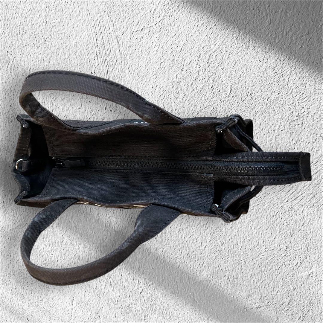 マークジェイコブス キャンバス 2WAY ショルダーバッグ ザ トート 黒