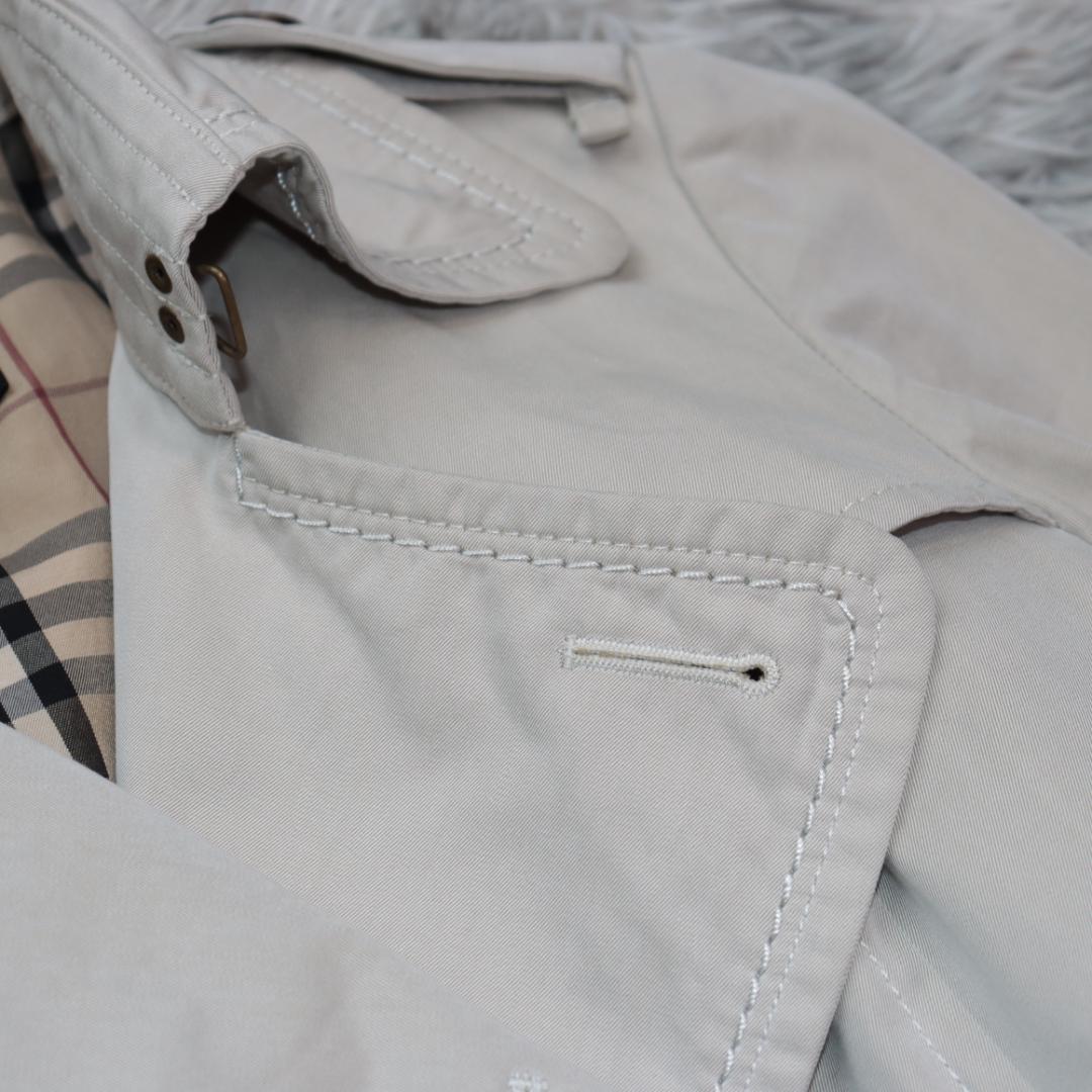 ✨バーバリー✨トレンチコート　ノバチェック　ベルテッド　ロング 　ベージュ