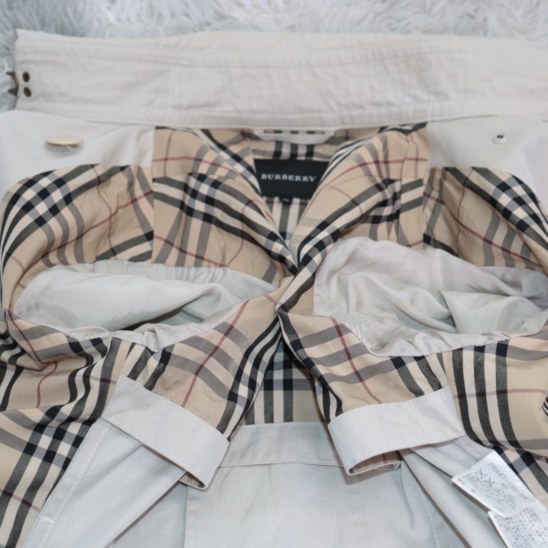 ✨バーバリー✨トレンチコート　ノバチェック　ベルテッド　ロング 　ベージュ