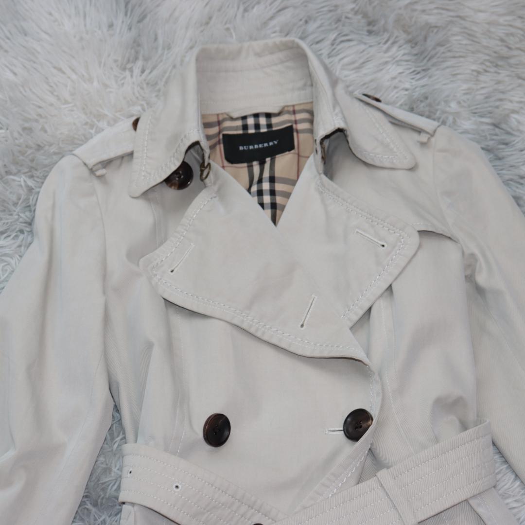 ✨バーバリー✨トレンチコート　ノバチェック　ベルテッド　ロング 　ベージュ