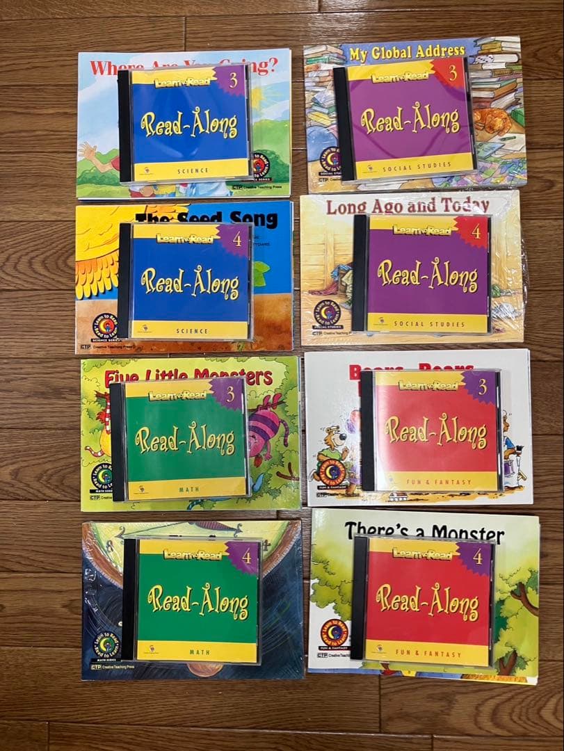 CTP Learn to Read レベル2 絵本48冊＋CD8枚