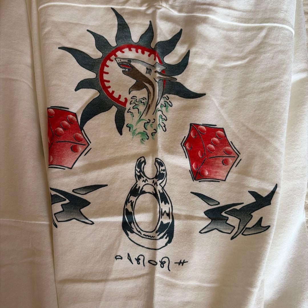トップス Dennis Rodman tattoo l/s tee