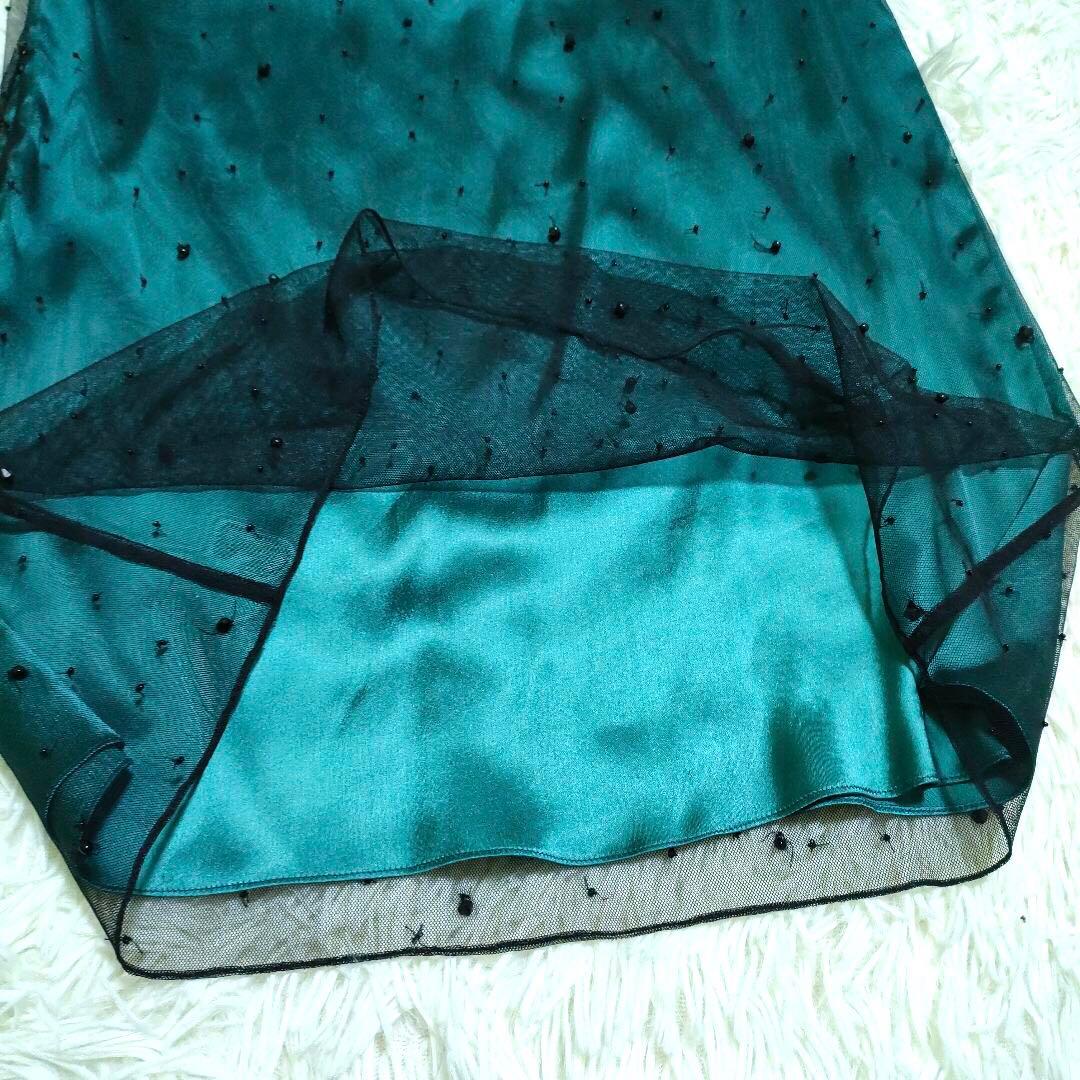 GALLIANO① Beaded Sequin Dress One-piece